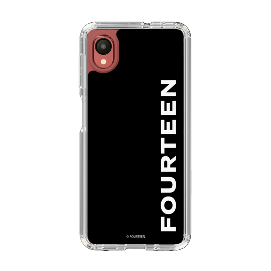 スリムプロテクションケース［ フォーティーン - フォーティーンロゴ - ブラック ］