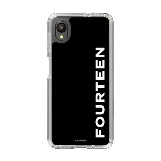 スリムプロテクションケース［ フォーティーン - フォーティーンロゴ - ブラック ］