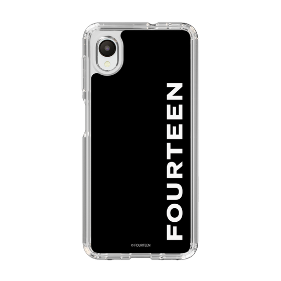 スリムプロテクションケース［ フォーティーン - フォーティーンロゴ - ブラック ］