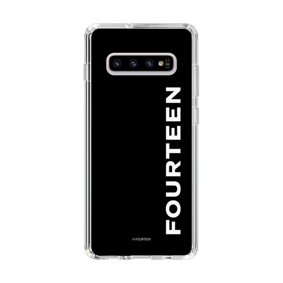 スリムプロテクションケース［ フォーティーン - フォーティーンロゴ - ブラック ］