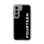 スリムプロテクションケース［ フォーティーン - フォーティーンロゴ - ブラック ］