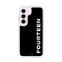 スリムプロテクションケース［ フォーティーン - フォーティーンロゴ - ブラック ］