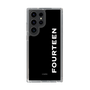 スリムプロテクションケース［ フォーティーン - フォーティーンロゴ - ブラック ］