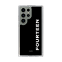 スリムプロテクションケース［ フォーティーン - フォーティーンロゴ - ブラック ］