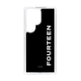 スリムプロテクションケース［ フォーティーン - フォーティーンロゴ - ブラック ］