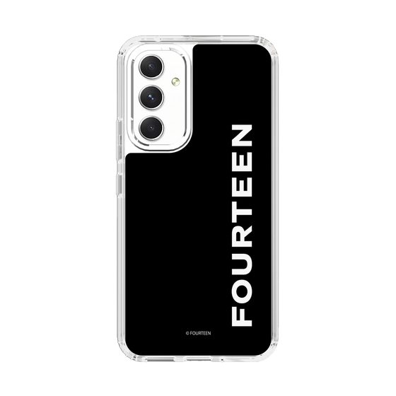 スリムプロテクションケース［ フォーティーン - フォーティーンロゴ - ブラック ］