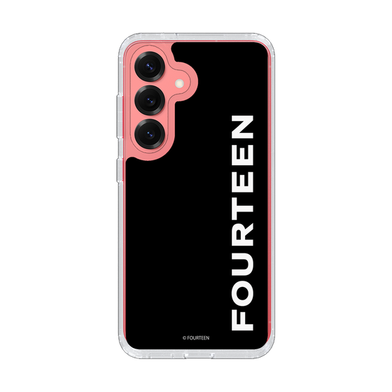 スリムプロテクションケース［ フォーティーン - フォーティーンロゴ - ブラック ］