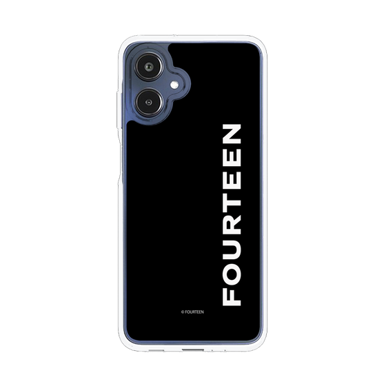 スリムプロテクションケース［ フォーティーン - フォーティーンロゴ - ブラック ］