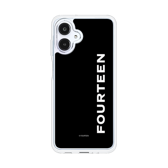 スリムプロテクションケース［ フォーティーン - フォーティーンロゴ - ブラック ］