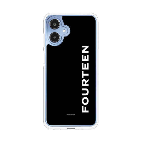 スリムプロテクションケース［ フォーティーン - フォーティーンロゴ - ブラック ］