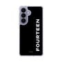 スリムプロテクションケース［ フォーティーン - フォーティーンロゴ - ブラック ］