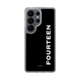 スリムプロテクションケース［ フォーティーン - フォーティーンロゴ - ブラック ］