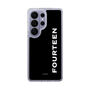 スリムプロテクションケース［ フォーティーン - フォーティーンロゴ - ブラック ］