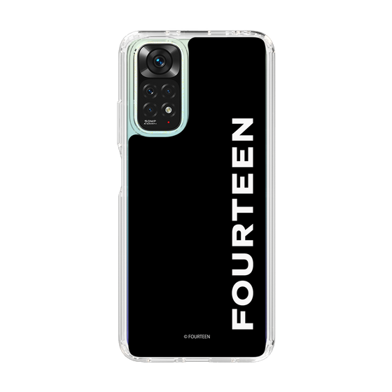 スリムプロテクションケース［ フォーティーン - フォーティーンロゴ - ブラック ］