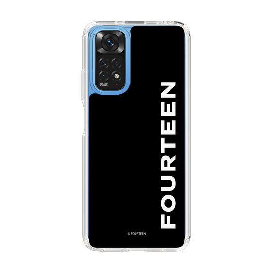 スリムプロテクションケース［ フォーティーン - フォーティーンロゴ - ブラック ］