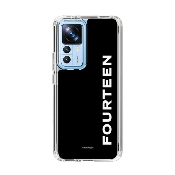 スリムプロテクションケース［ フォーティーン - フォーティーンロゴ - ブラック ］