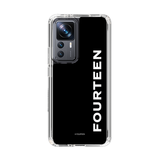 スリムプロテクションケース［ フォーティーン - フォーティーンロゴ - ブラック ］