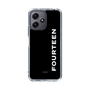 スリムプロテクションケース［ フォーティーン - フォーティーンロゴ - ブラック ］