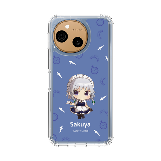 スリムプロテクションケース［ 東方プロジェクト - SDキャラ - 十六夜咲夜 ］