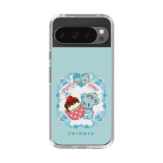 スリムプロテクションケース［ SWIMMER - パーティー - ハグリー ］