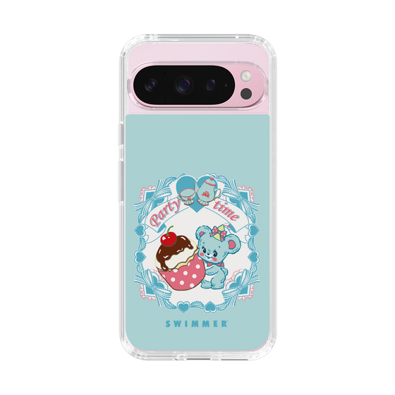スリムプロテクションケース［ SWIMMER - パーティー - ハグリー ］