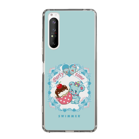 スリムプロテクションケース［ SWIMMER - パーティー - ハグリー ］