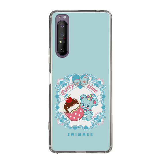 スリムプロテクションケース［ SWIMMER - パーティー - ハグリー ］