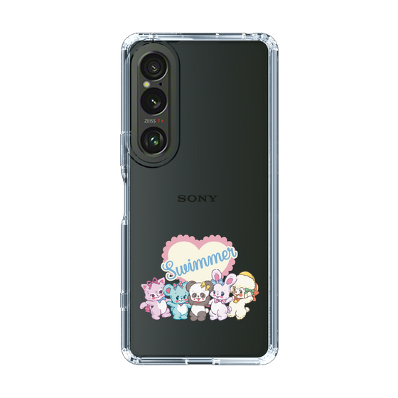 スリムプロテクションケース［ SWIMMER - 集合 ］