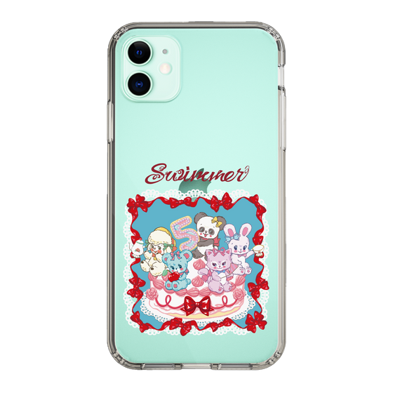 スリムプロテクションケース［ SWIMMER - ケーキ ］