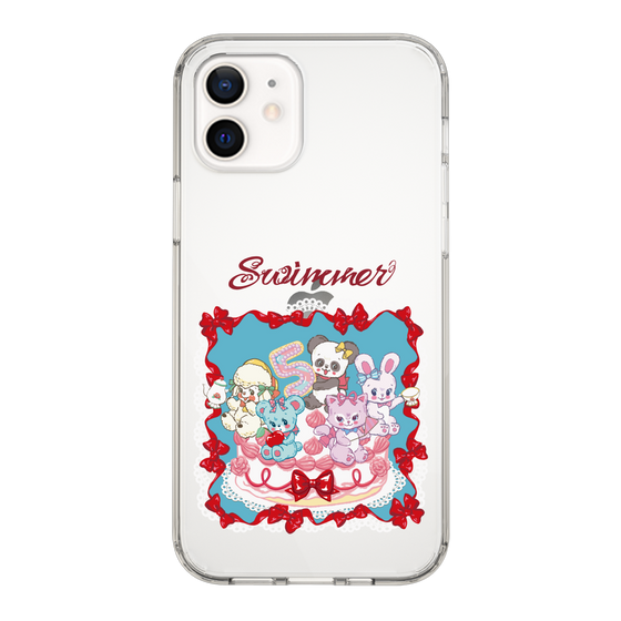 スリムプロテクションケース［ SWIMMER - ケーキ ］