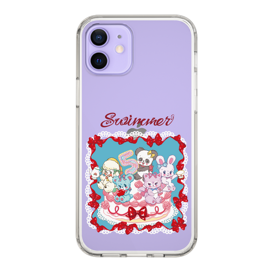 スリムプロテクションケース［ SWIMMER - ケーキ ］