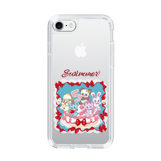 スリムプロテクションケース［ SWIMMER - ケーキ ］