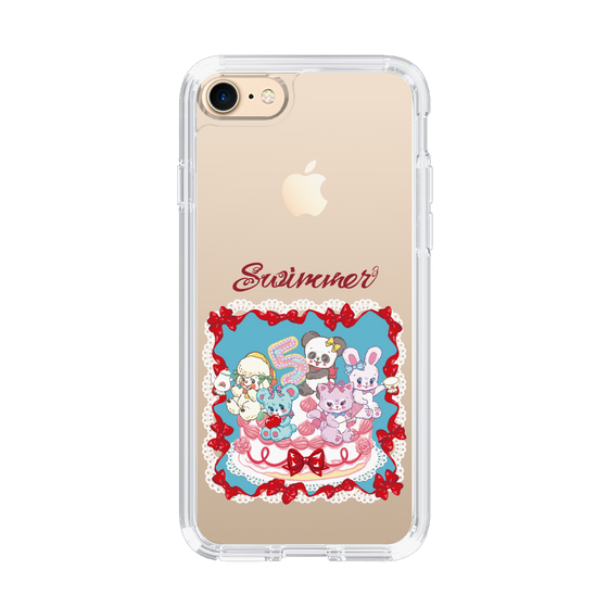 スリムプロテクションケース［ SWIMMER - ケーキ ］