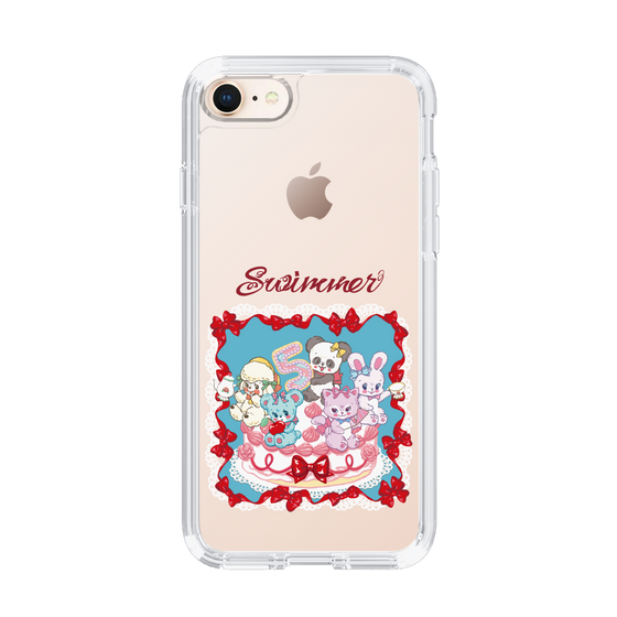 スリムプロテクションケース［ SWIMMER - ケーキ ］