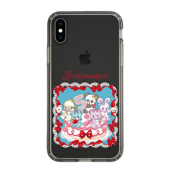 スリムプロテクションケース［ SWIMMER - ケーキ ］