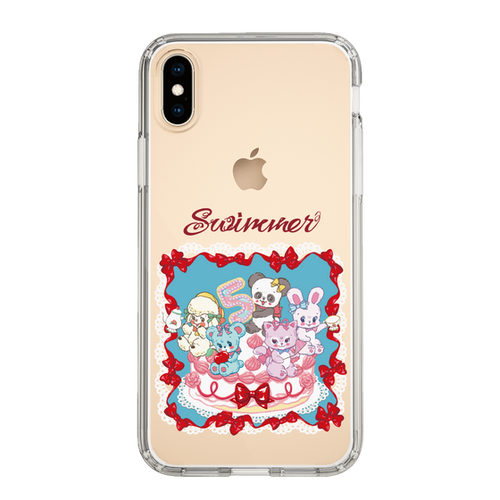 スリムプロテクションケース［ SWIMMER - ケーキ ］