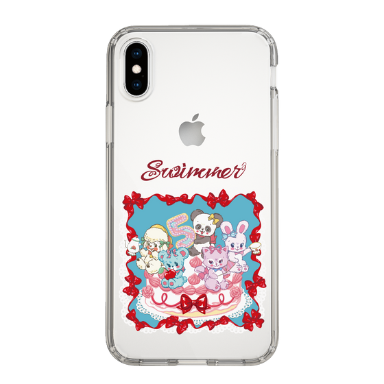 スリムプロテクションケース［ SWIMMER - ケーキ ］