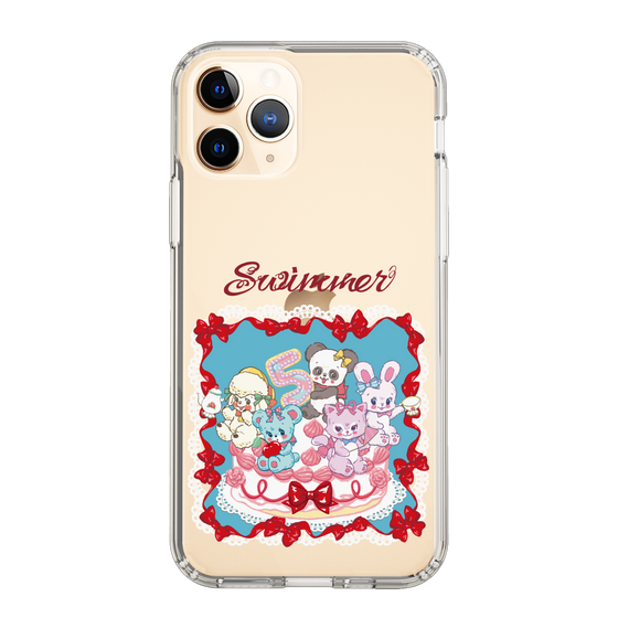 スリムプロテクションケース［ SWIMMER - ケーキ ］