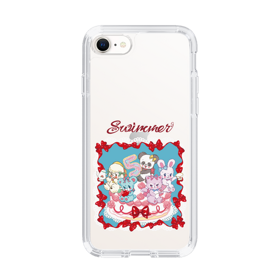 スリムプロテクションケース［ SWIMMER - ケーキ ］