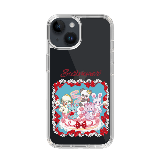 スリムプロテクションケース［ SWIMMER - ケーキ ］