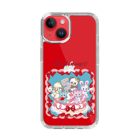 スリムプロテクションケース［ SWIMMER - ケーキ ］