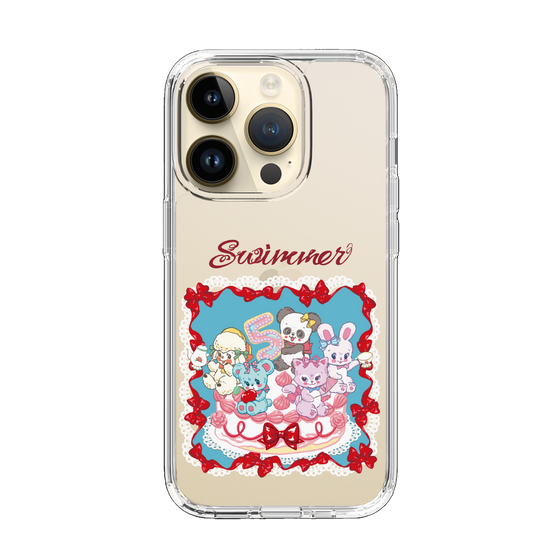 スリムプロテクションケース［ SWIMMER - ケーキ ］