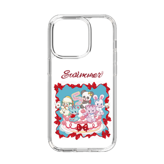 スリムプロテクションケース［ SWIMMER - ケーキ ］