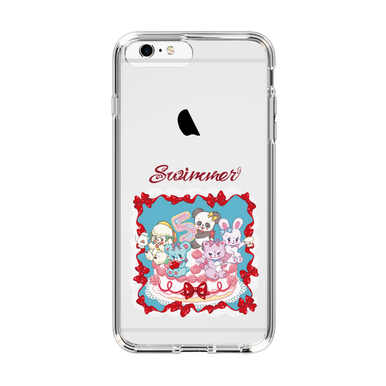 スリムプロテクションケース［ SWIMMER - ケーキ ］