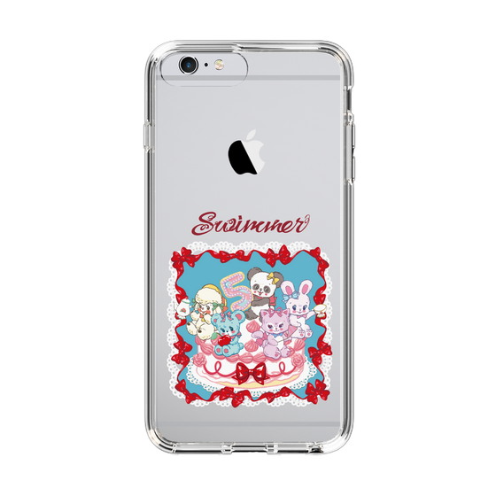 スリムプロテクションケース［ SWIMMER - ケーキ ］