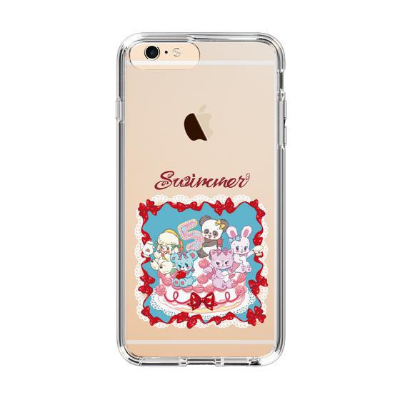 スリムプロテクションケース［ SWIMMER - ケーキ ］