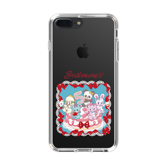 スリムプロテクションケース［ SWIMMER - ケーキ ］