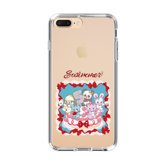 スリムプロテクションケース［ SWIMMER - ケーキ ］