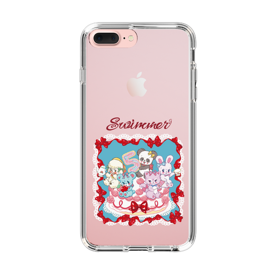 スリムプロテクションケース［ SWIMMER - ケーキ ］