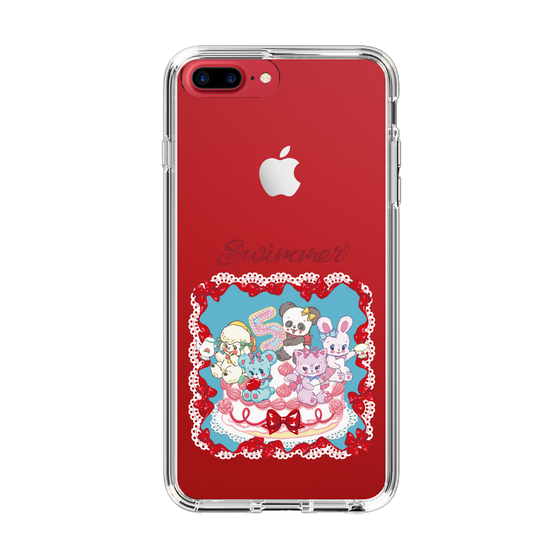 スリムプロテクションケース［ SWIMMER - ケーキ ］